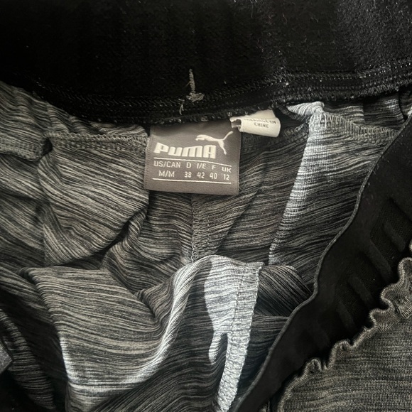 Gray Women's Athletic Shorts Puma - Picture 2 of 3